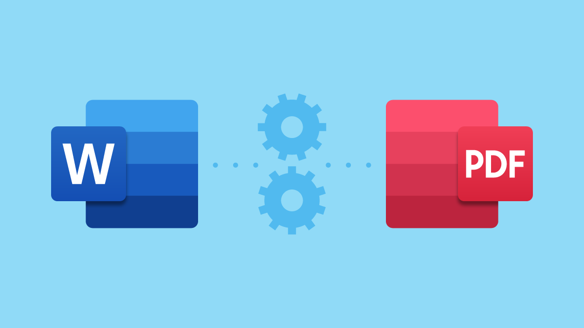 تحويل Word إلى PDF